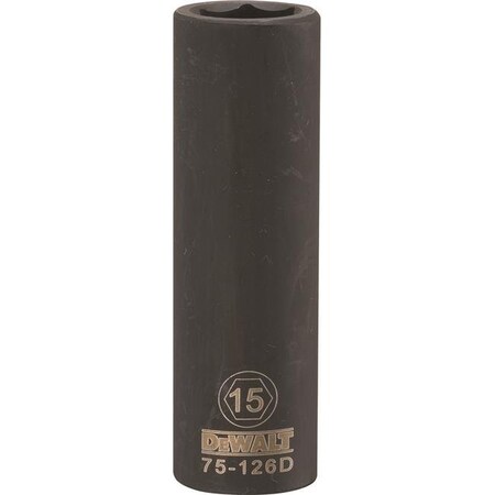 Stanley Stanley Tools 228384 15mm Impact Socket - 0.5 in. Drive 228384